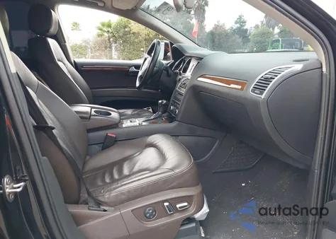 2013 Audi Q7 3.0T Premium from USA, damaged, VIN WA1LGAFE1DD006092